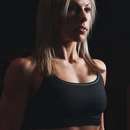 Lesbian Fitness Freak with Sporty Body in Cedar Rapids